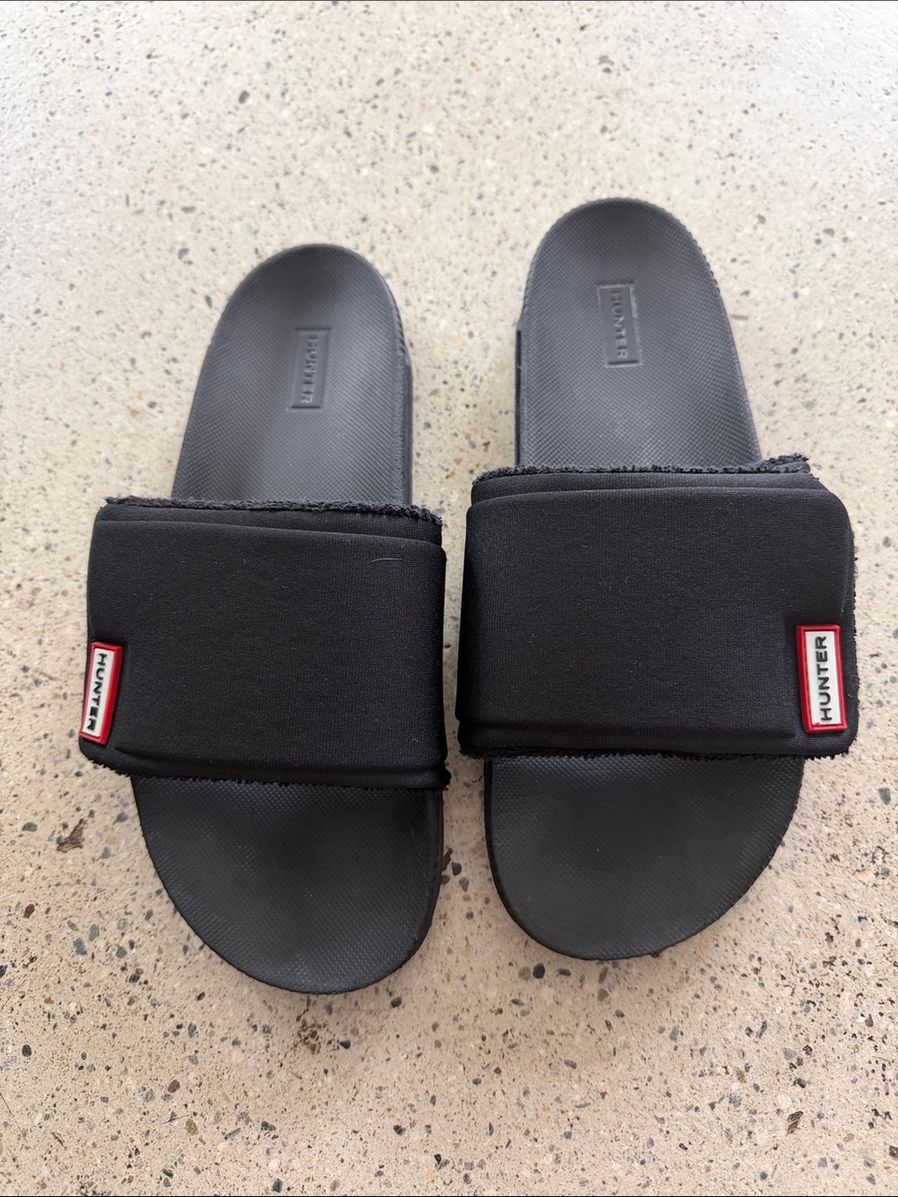 Hunter Original Adjustable Slide Sandal Peony US. 9